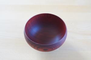 Bol rond AEKA ( Laqué rouge)